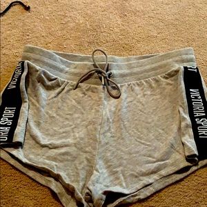 grey victoria sport shorts
